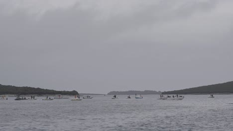 Schöne-Aussicht-Auf-Die-Schiffe.-Meer-Und-Fahren