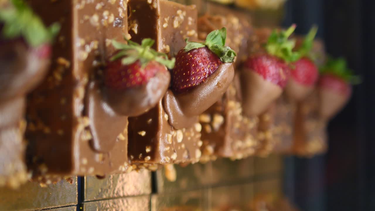 Chocolate Covered Strawberry Cakes