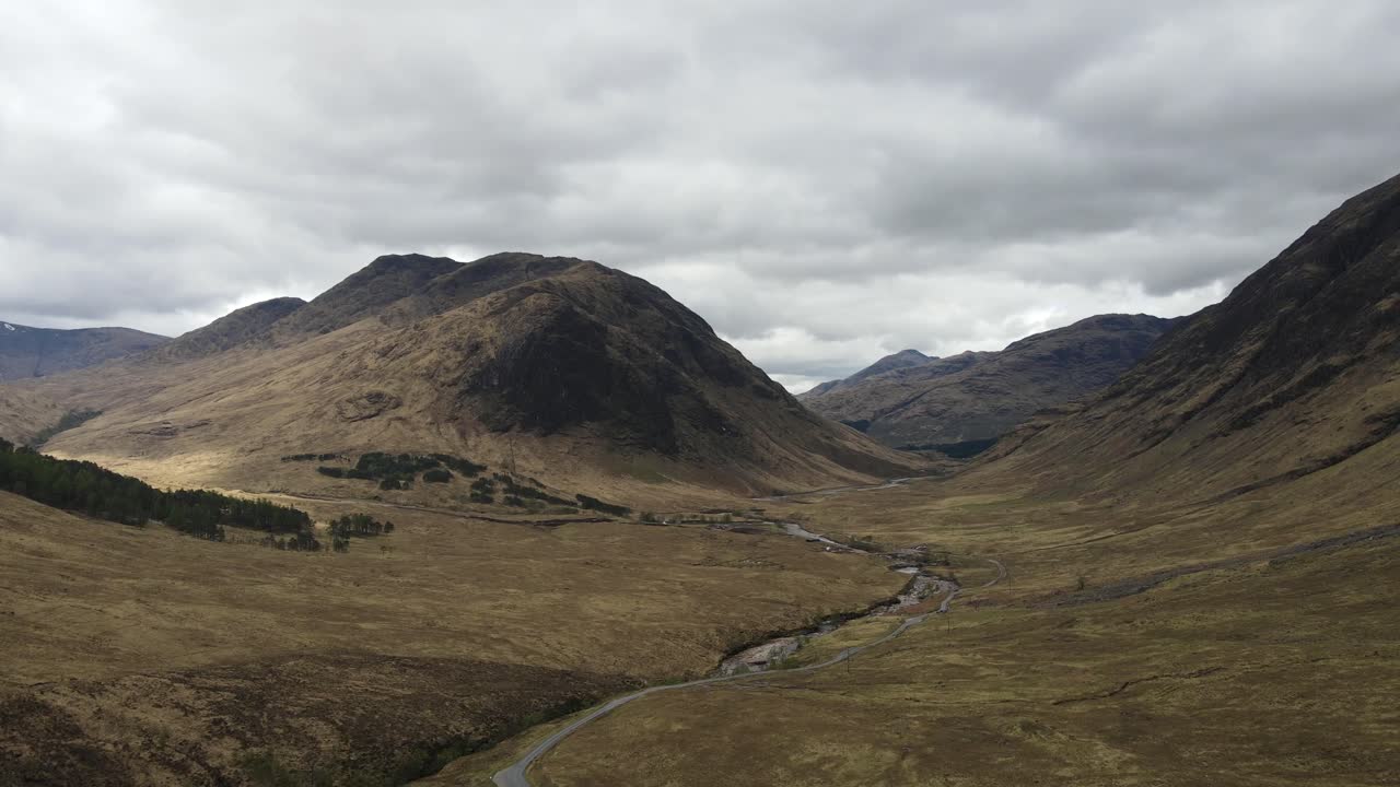 Paesaggio pittoresco delle Highlands scozzesi