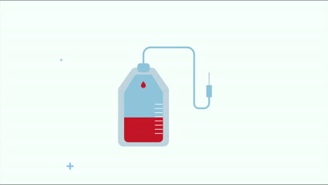 blood bag donation campaign animation