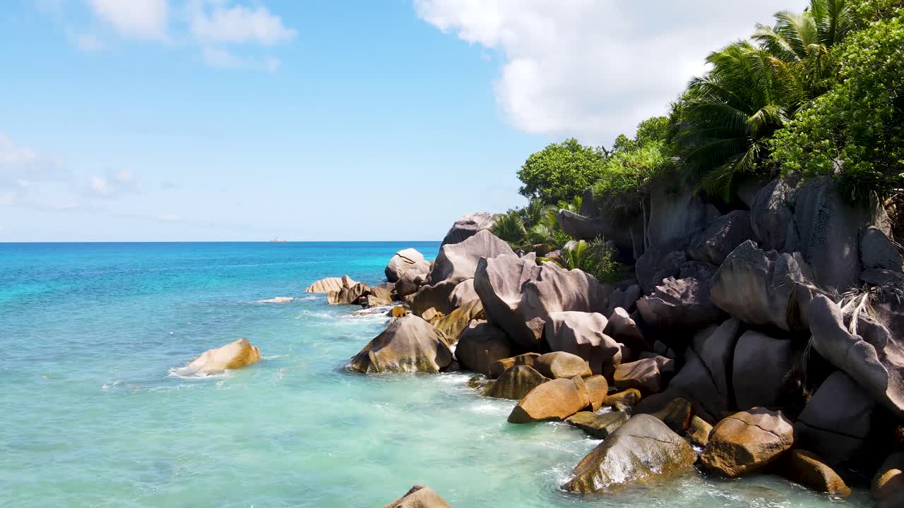 Seychelles La Digue Rocks Aerial Drone12.mp4