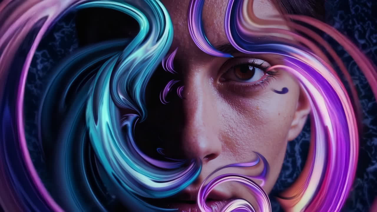 Abstract Portrait of a Woman