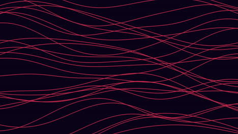 digital geometric waves pattern on black gradient