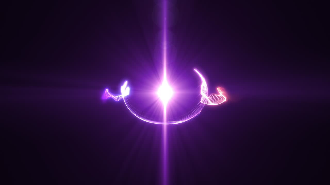 Beatiful lens flare background.Circle light effect with lens flare.Beautiful abstract glow ring.