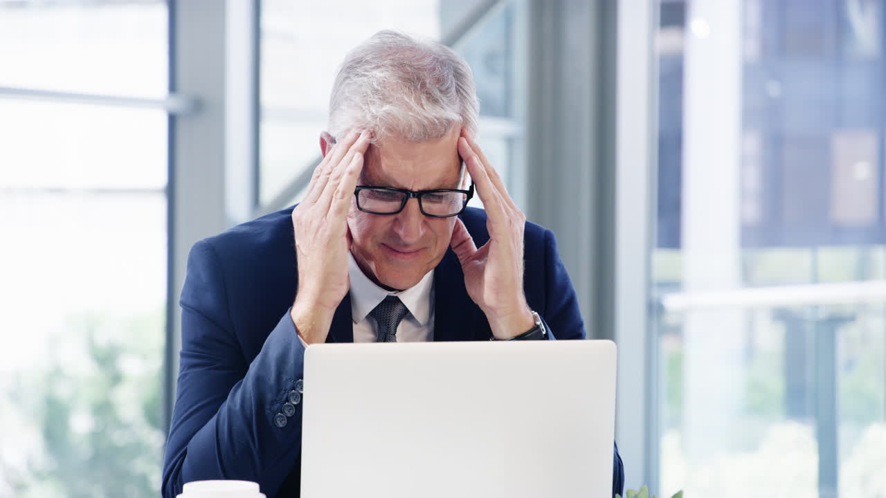 Stressed Businessman