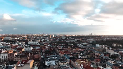 imágenes de drones de malmo, suecia