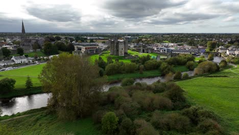 castillo de trim, condado de meath, irlanda, octubre de 2023