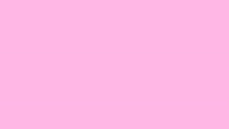 Animation-of-pink-ribbon-logo-and-hope-text-appearing-on-pink-background