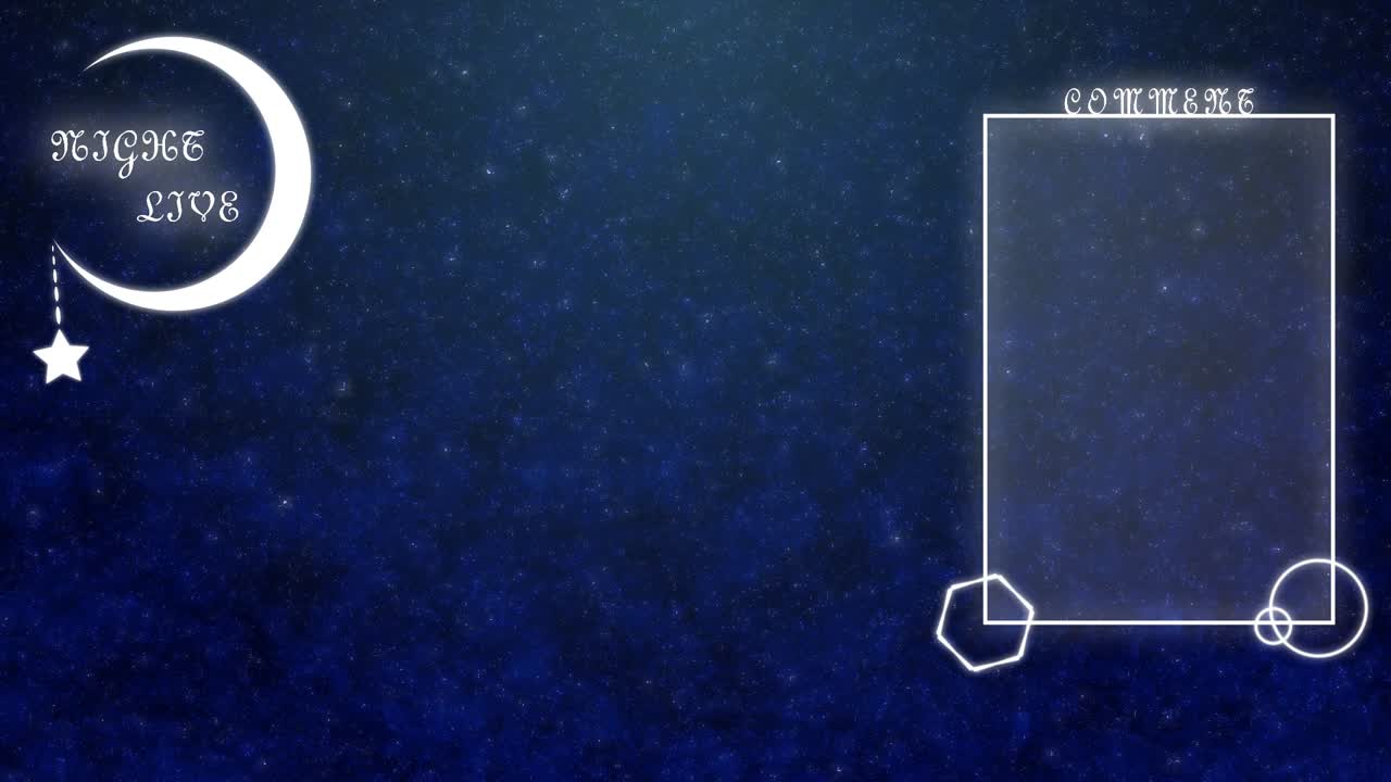 Moon right lullaby Looping streaming background. 1080p.mp4