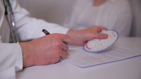 a gynecologist prescribes treatment for a pregnant 4k 2025 08 05 02 03 55 utc.mov | advice, baby, belly, care