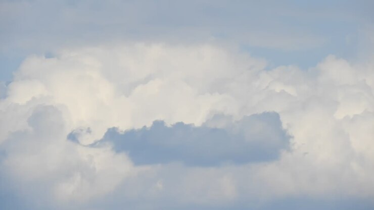Dramatic scene of clouds time lapse
