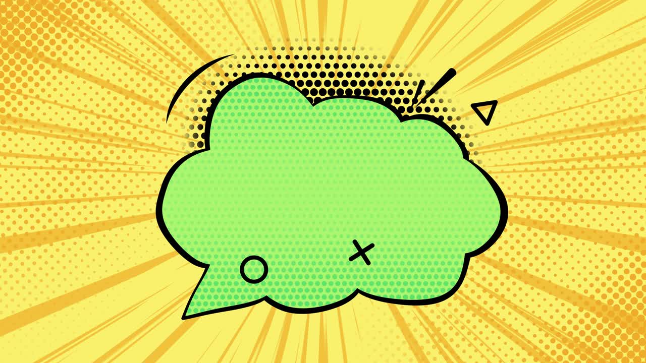 el fondo de arte pop con el globo.