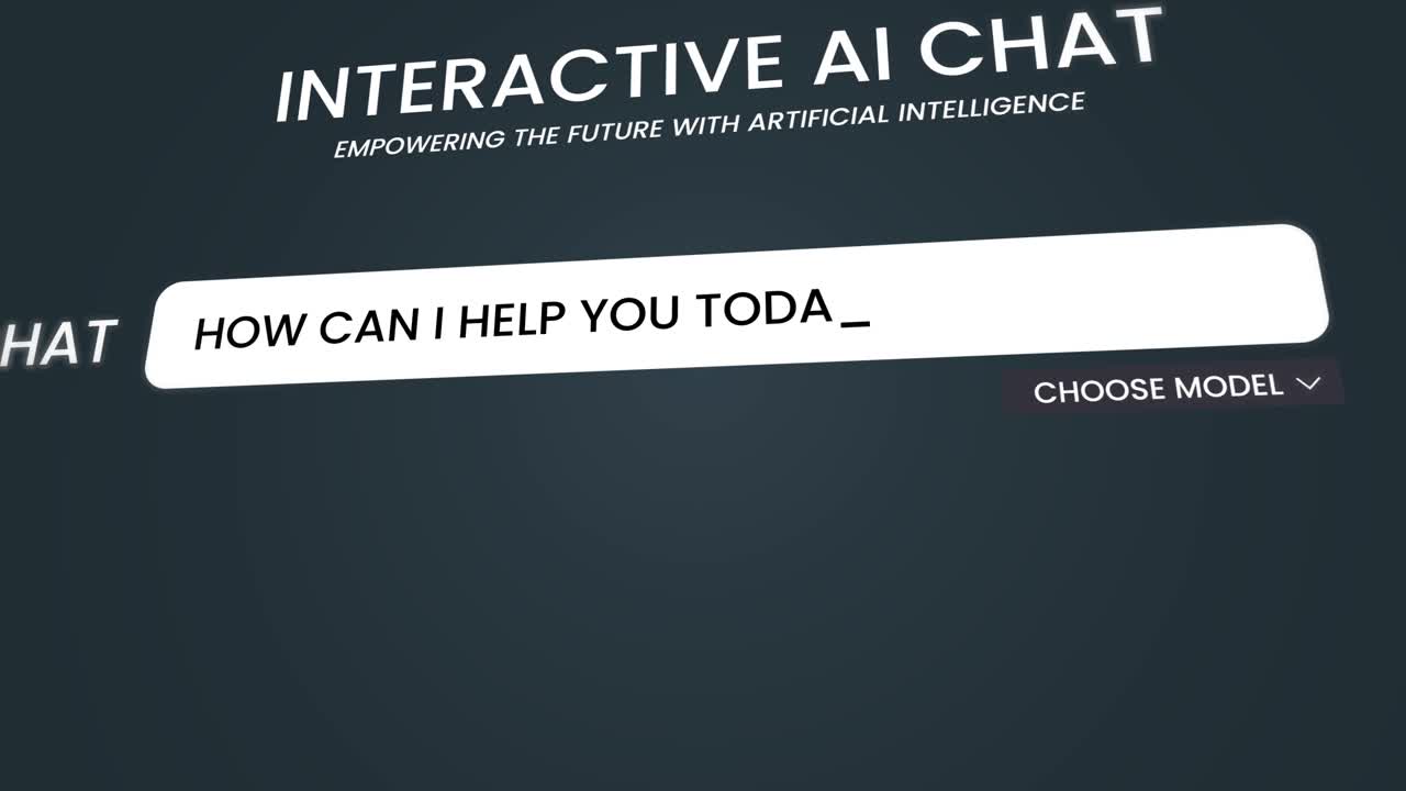 Interactive AI Chat Interface