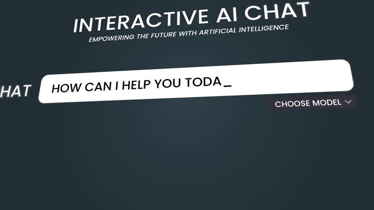 Interactive AI Chat Interface
