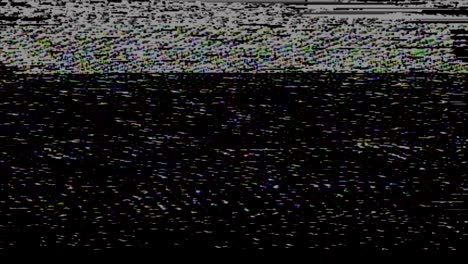 bad tracking vhs noise