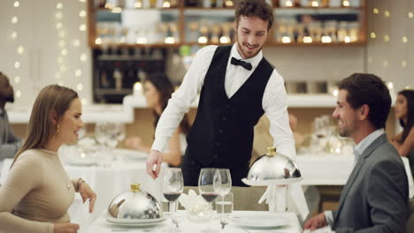 no puedes equivocarte con una cena romántica para dos.