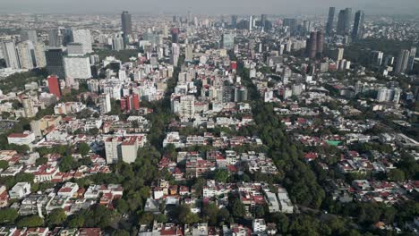 drone footage captures the exclusive polanco district in mexico city