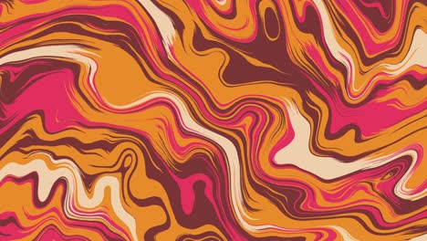 fluid liquid red animated background