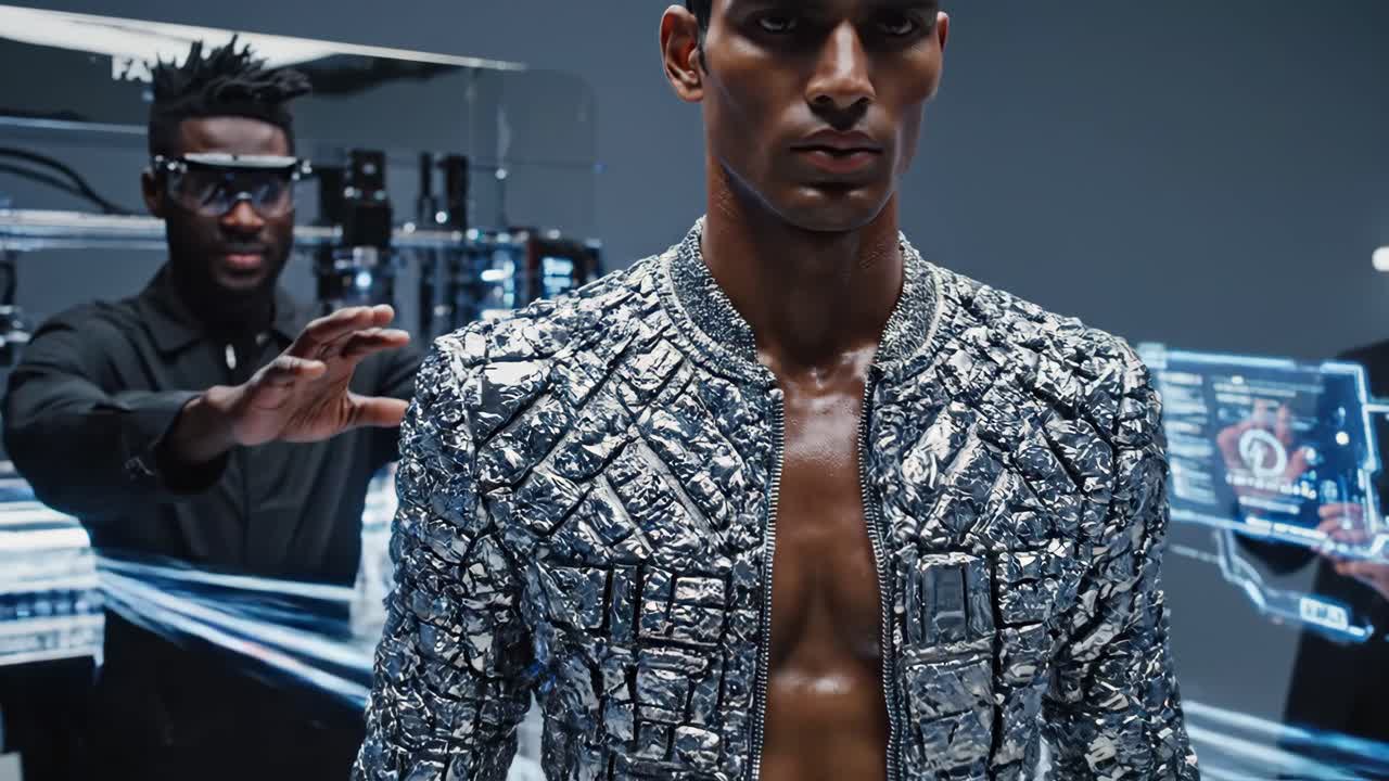 Futuristic Men's Fashion and Technology