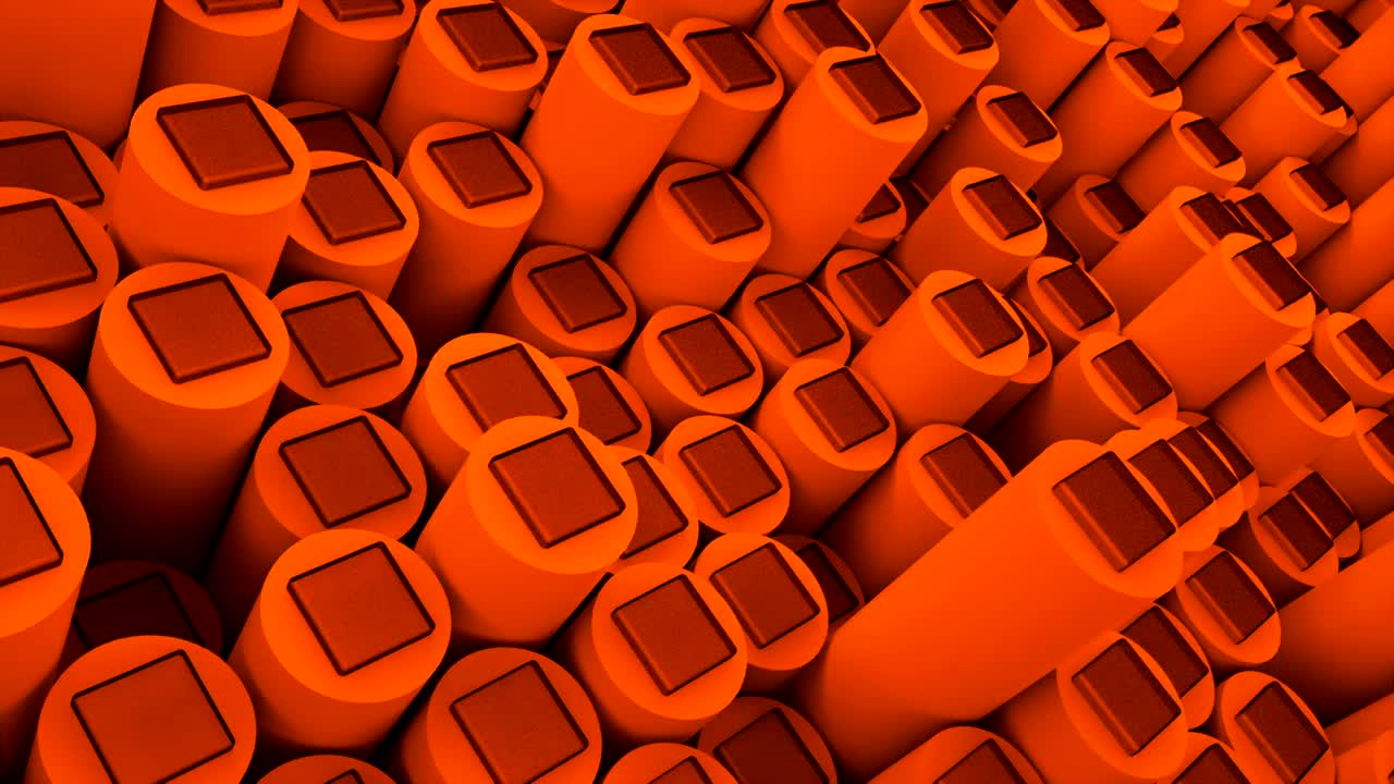 cilindros de bucle vj para clubes nocturnos creativo, generado por computadora fondo abstracto moderno, renderizado en 3d