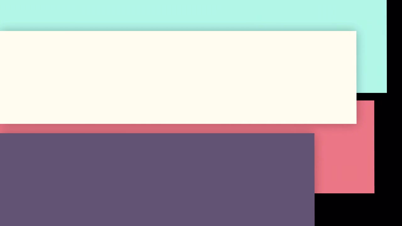 Abstract Motion Graphics with Sliding Colorful Rectangles
