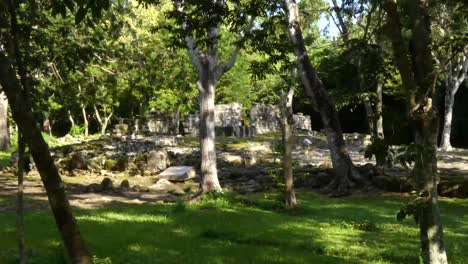 private elite oratorio and residence at san gervasio, mayan archeological site, cozumel, mexico