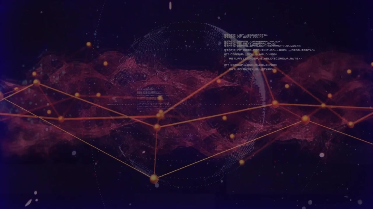 Abstrakt digital jordklode med globalt netværk og dataflow