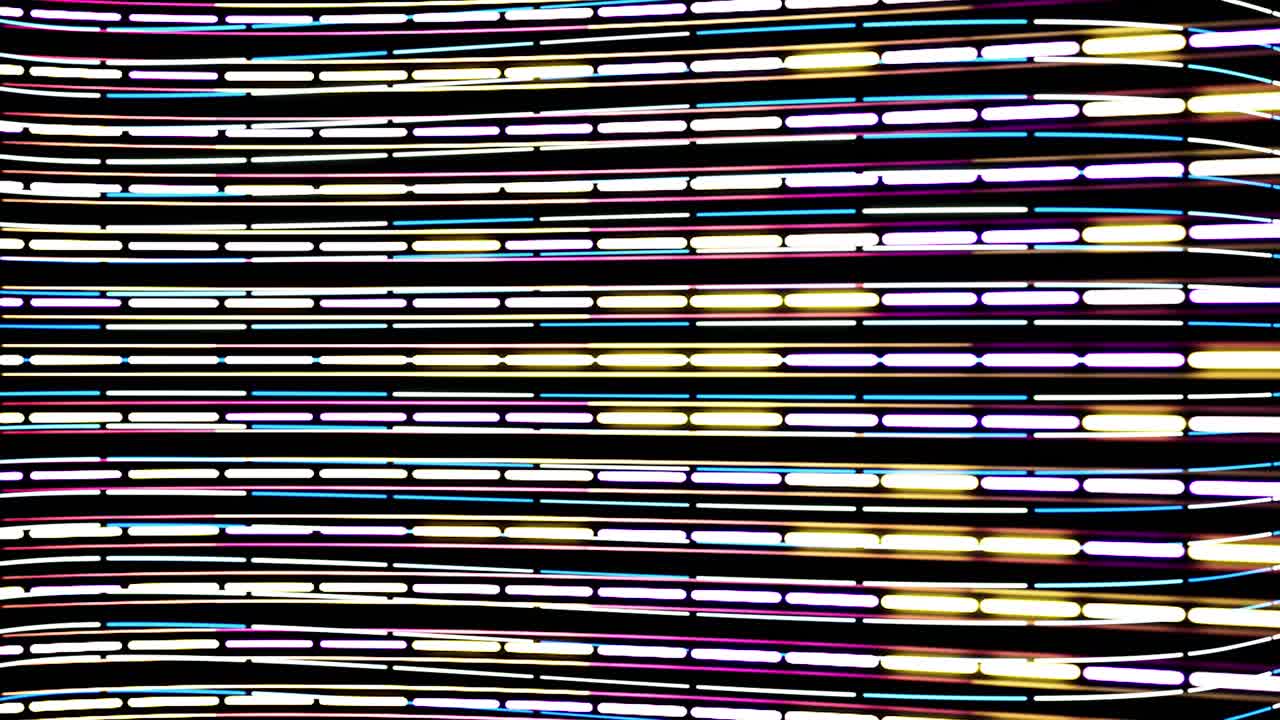 Abstract Glowing Lines Background