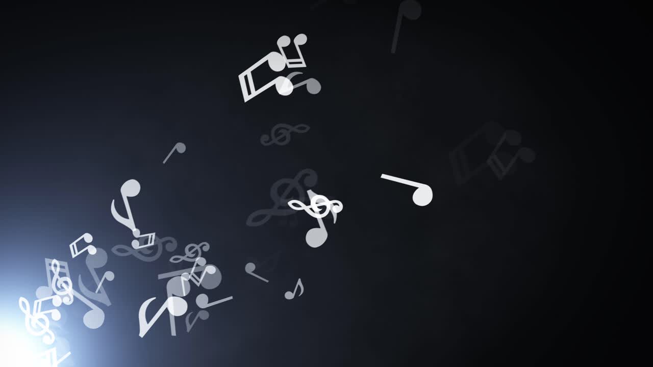 떠다니는 음악 음표