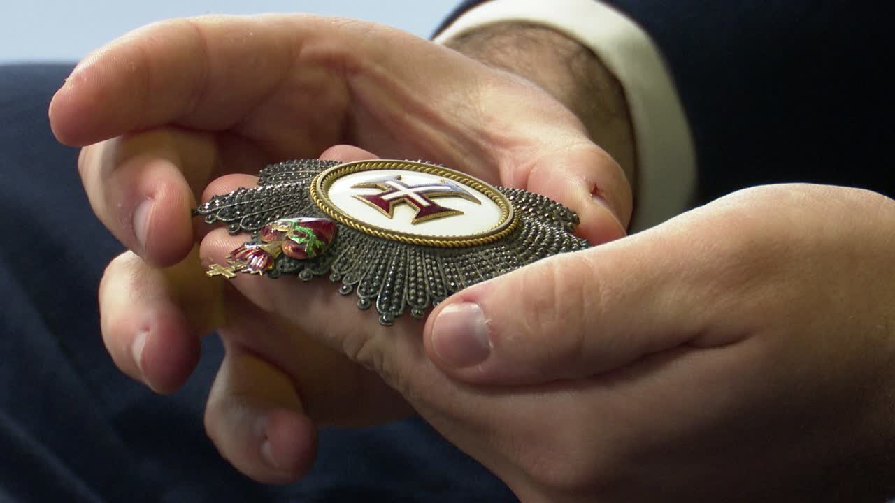 Military Decoration in the Hands