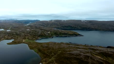 cabo norte (nordkapp) en el norte de noruega.