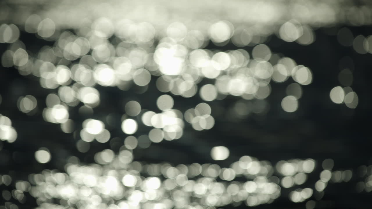 Abstract Bokeh Reflections on Water