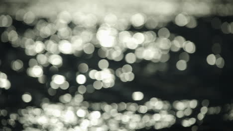 abstract bokeh reflections on water