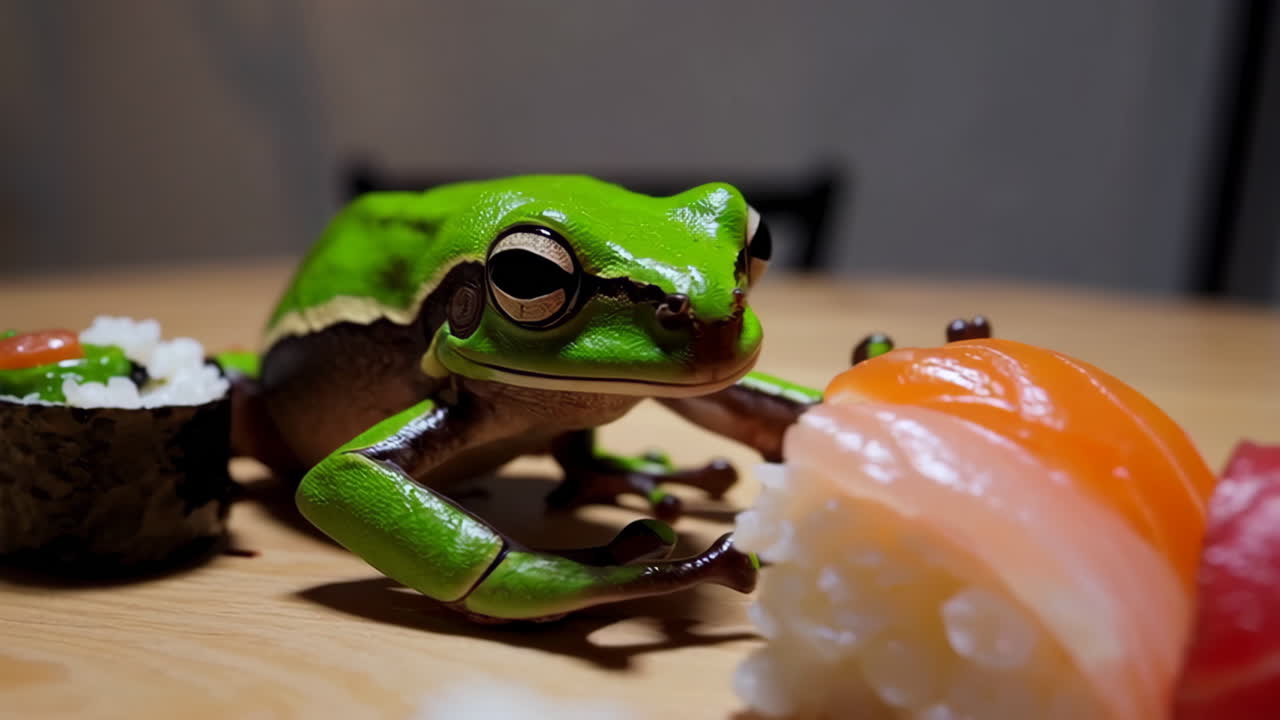 Frog and Sushi