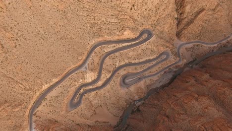 AERIAL:-Desert-Road-in-Morocco