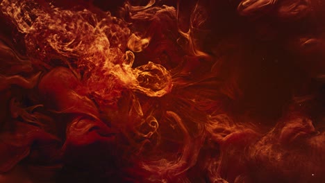 blast flames background orange smoke motion effect