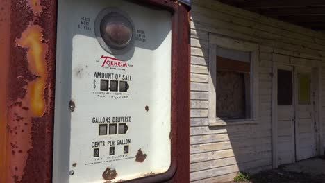 a rundown old gas station in rural mississippi 1