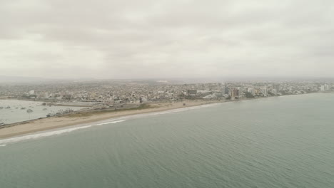 Manta-Ecuador-Aereal-Shoot-Of-Playa-Murcielago