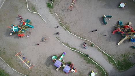 aerial children playground