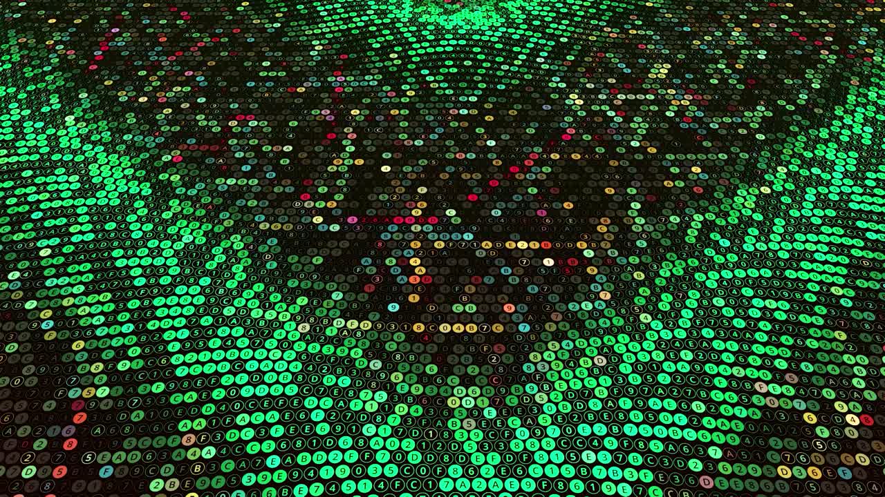 추상 데이터 시각화