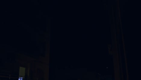 thunderstorm in the neighborhood