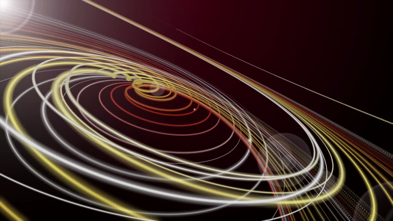 줄무 물체와 천천히 움직이는 빛, 4096x2304 루프 4k