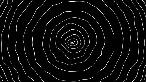 de fondo de ondas circulares. sin costuras