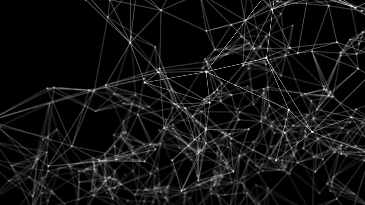 Global structure networking and data connection Loop Background Animation.