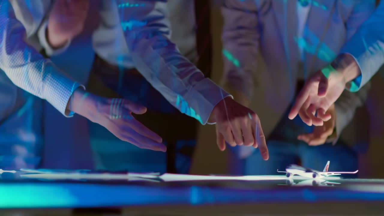 Discussion With Business team including real estate professionals architects and financial experts gathering around a table to discuss and plan a new real estate development project