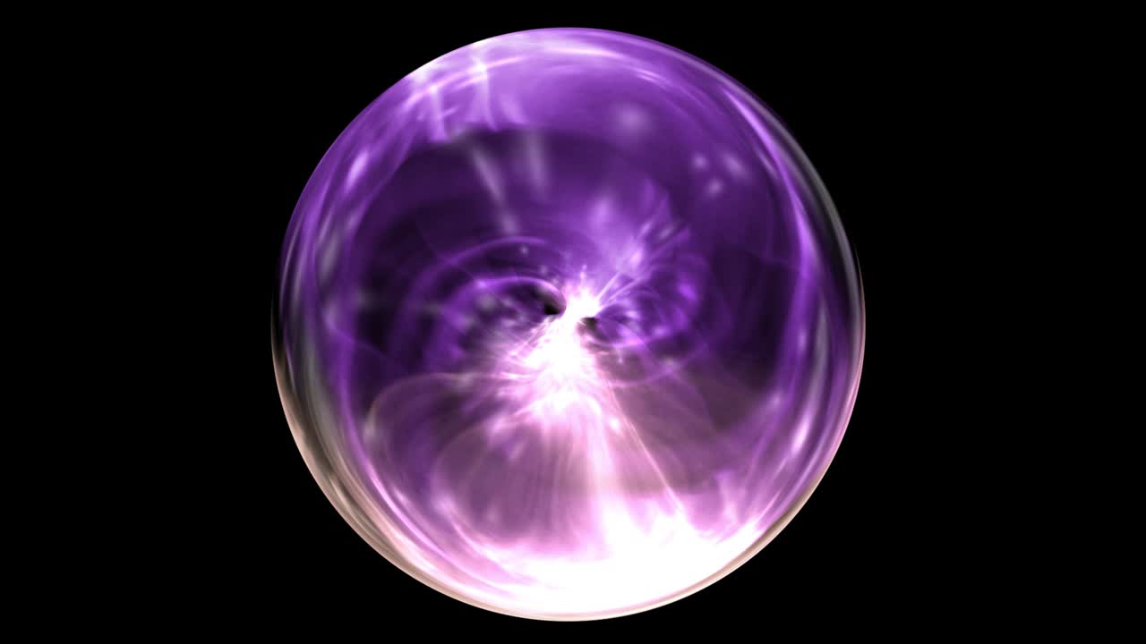 추상화 된 크리스탈 볼에서 영적인 명상, 어두운 배경에서 빛나는 에너지, 마법의 크리스탈 볼로 흐르는 영혼을 불러서 이야기합니다.