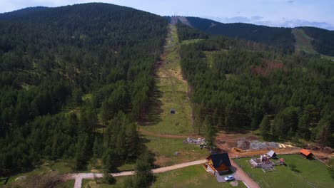 el complejo turístico de montaña de zlatibor, serbia