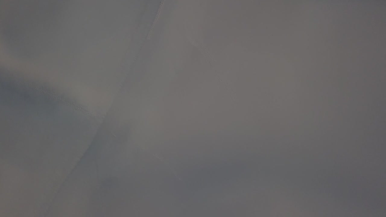 Aerial Drone Shot of Group of People Walking on Sand Dune in Death Valley
