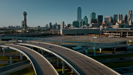 aerial view of dallas, texas