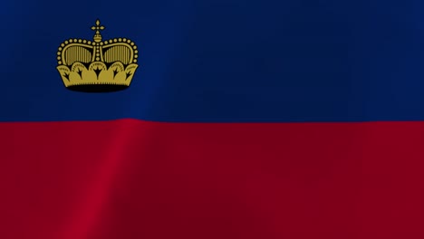 liechtenstein waving flag animation 4k moving wallpaper background